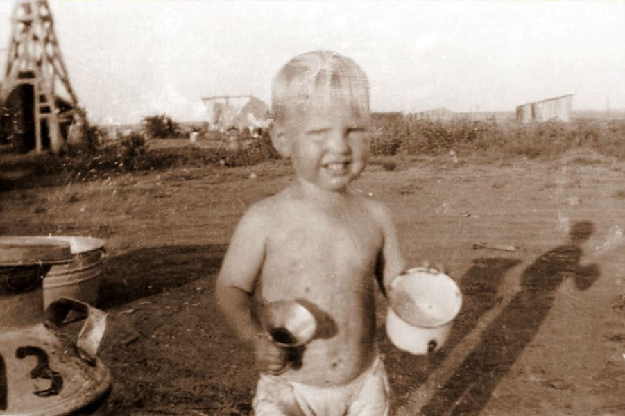 John in Abernathy, 1943